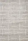 Merit 4 x 6 Small Gray and Cream Contemporary Area Rug