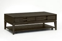 Dark Oak Coffee Table - Proximity Heights-2
