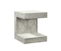 Modern Gray Oak End Table - Nova-3
