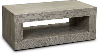 Modern Gray Oak Coffee Table - Nova