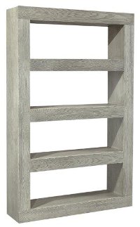 Modern Gray 73 Inch Bookcase - Nova-2