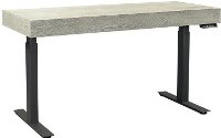 Contemporary Gray Lift Top Desk - Nova