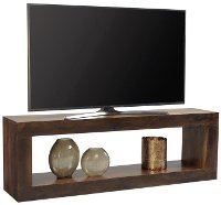 74 Inch Modern Brown TV Stand - Nova