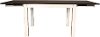 KIT White and Brown Counter Height Dining Table - Mariposa