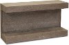 Taupe Oak Sofa Table - Nova