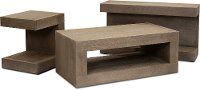 Taupe Oak Sofa Table - Nova-2