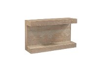 Taupe Oak Sofa Table - Nova-3