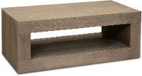 Taupe Oak Coffee Table - Nova