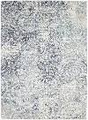 91671-60110 Scott Living Expressions 5 x 8 Imprinted Blooms Aquamarine Area Rug