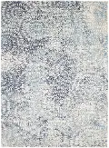 91671-60110/5X8/IMPR Scott Living Expressions 5 x 8 Imprinted Blooms Aquamarine Area Rug