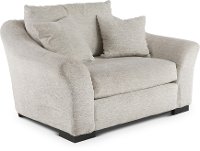 Contemporary Off-White Chair - Morgan