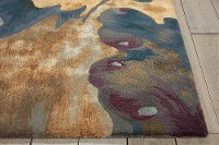 PRS08/5.6X7.6 5 x 8 Medium Orange, Crimson and Purple Area Rug - Prismatic-3