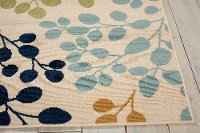 8 x 10 Large Ivory Indoor-Outdoor Rug - Caribbean-3