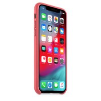 MTEU2ZM/A Apple iPhone XS Leather Case - Peony Pink-2