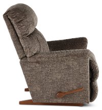 10-704/B166278 Walnut Brown Manual Rocker Recliner - Reed-5