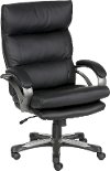 Black Big and Tall Executive Office Chair -