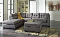Gray 2 Piece Sectional Sofa with LAF Chaise - Maier
