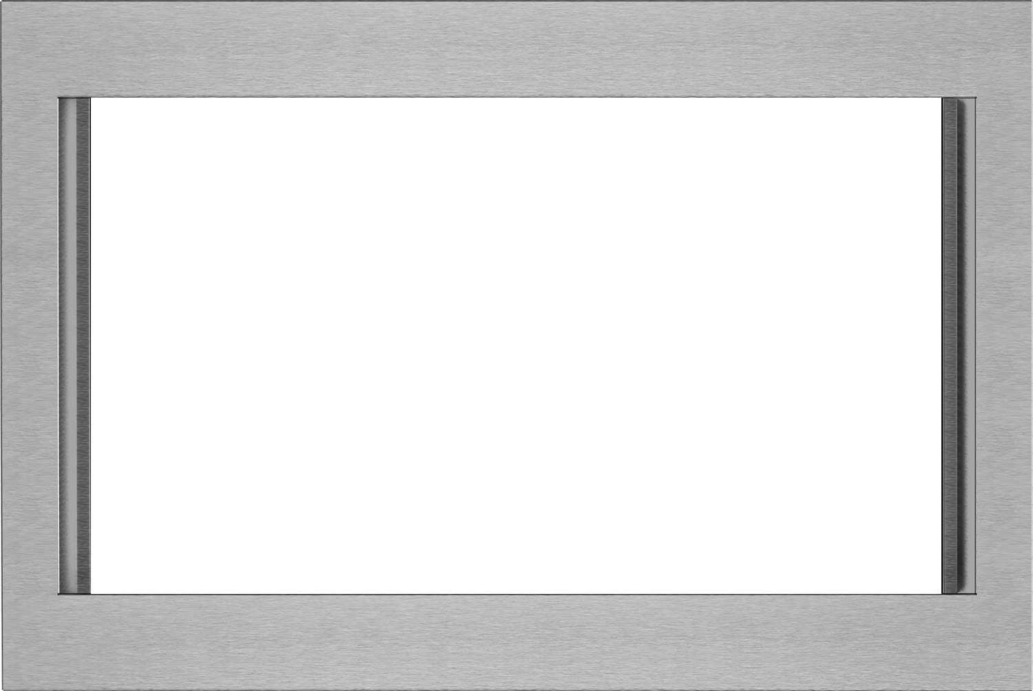 RK49S27 Sharp 27 Inch Microwave Trim Kit - Stainless Steel-1