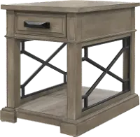 Sun Sandstone Chairside Table