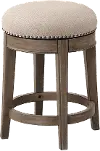 Sun Sandstone Swivel Stool