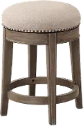 Sun Sandstone Swivel Stool