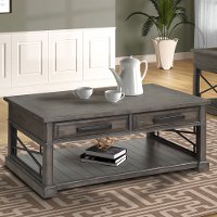 Smokey Gray Coffee Table-2