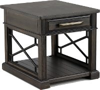 Smokey Gray End Table - Sundance