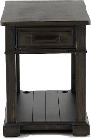 Gray Chairside Table - Sundance