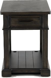 Smokey Gray Chairside Table - Sundance