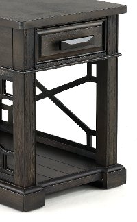 Smokey Gray Chairside Table - Sundance-2