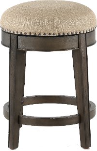 Smokey Gray Sundance Swivel Stool