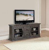 Smokey Gray 76 Inch TV Stand