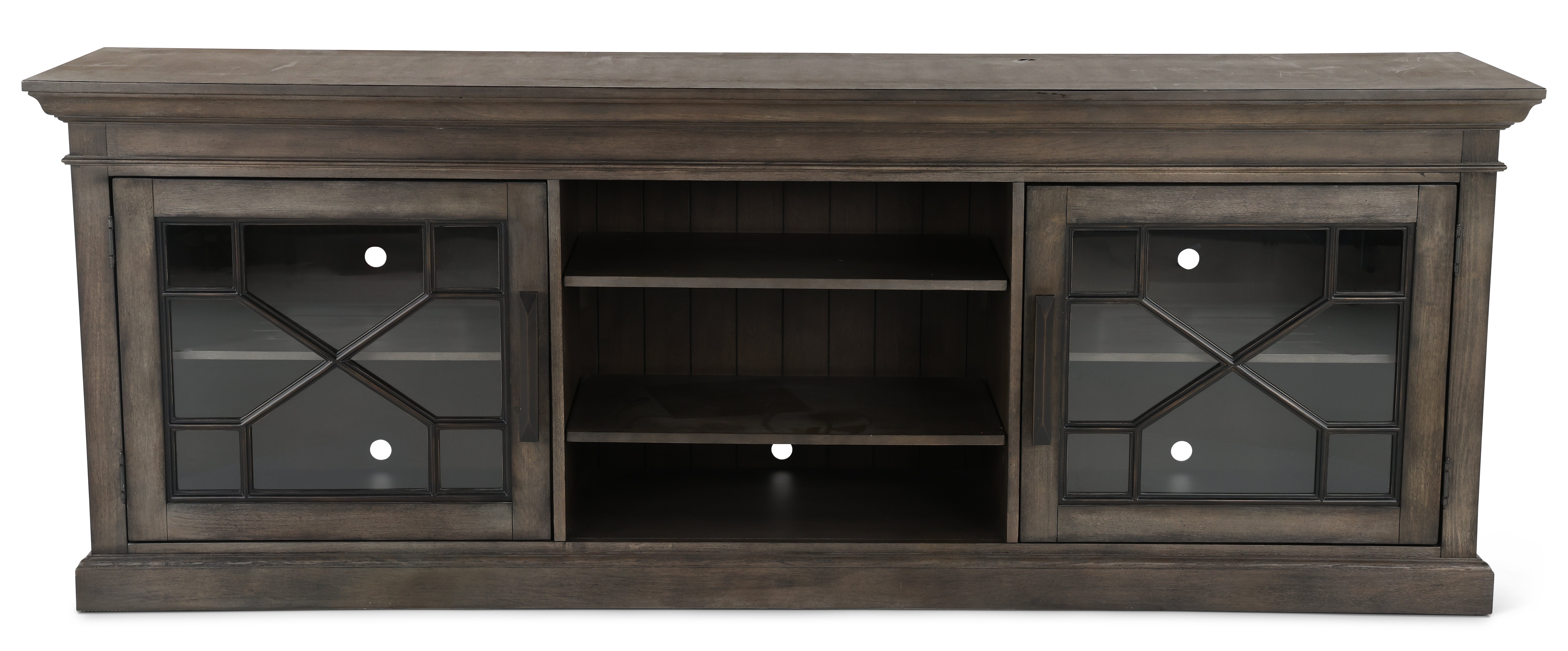 Smokey Gray 92 Inch TV Stand-1