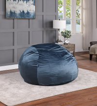 MFBB40-BLU Blue Burrito Memory Foam Bean Bag-2