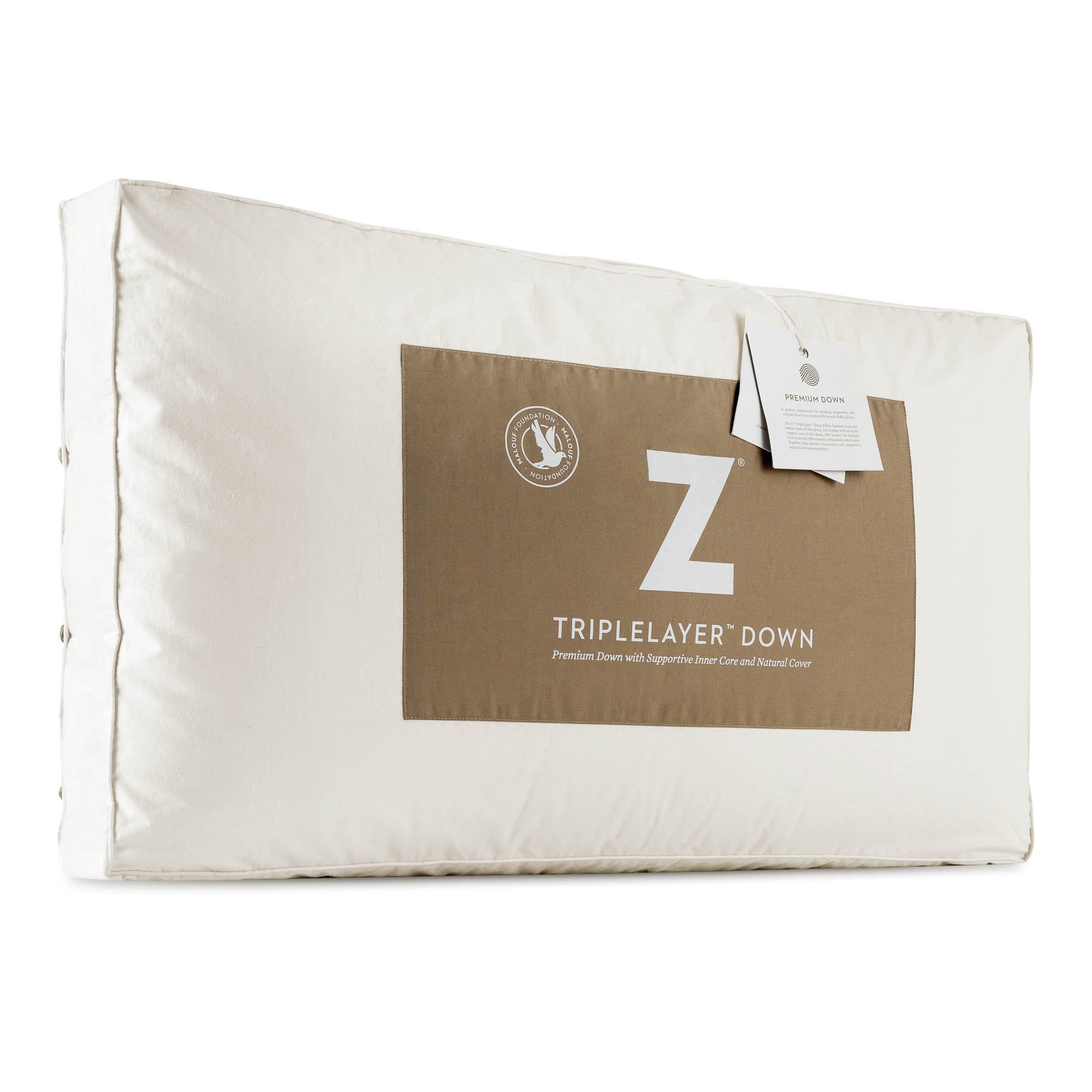 ZZQQ3L90DD Triple Layer Queen Bed Pillow - Z-3