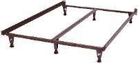 1010-G Brown Steel Universal Standard Bed Frame - All Sizes