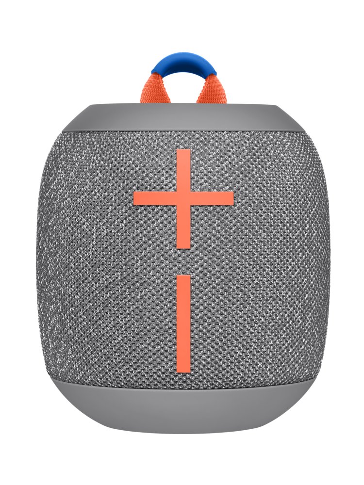 984001548 Ultimate Ears WONDERBOOM 2 Portable Bluetooth Speaker - Crushed Ice Gray-1