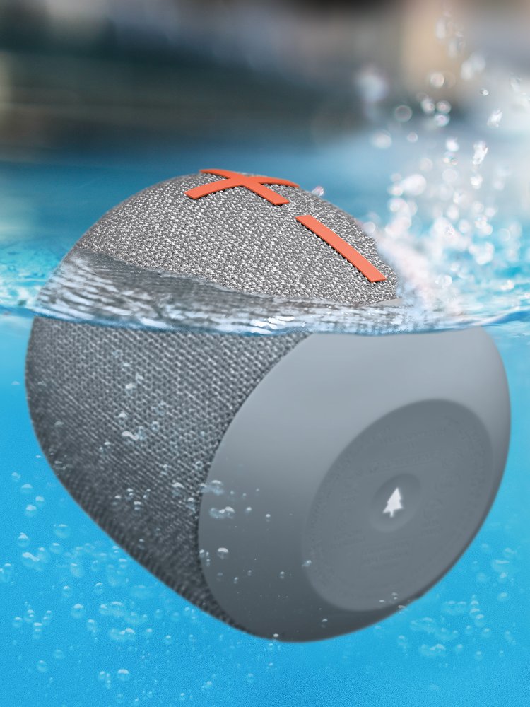 984001548 Ultimate Ears WONDERBOOM 2 Portable Bluetooth Speaker - Crushed Ice Gray-6