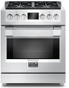 F6PGR304S2 Fulgor Milano 30 Inch Sofia Professional Gas Range - Stainless Steel