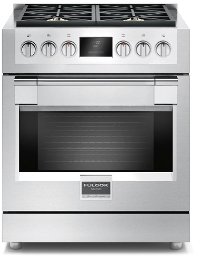 F6PGR304S2 Fulgor Milano 30 Inch Sofia Professional Gas Range - Stainless Steel