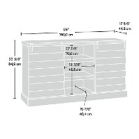 Brown Contemporary 60 Inch TV Stand - Cannery Bridge-5