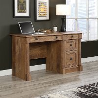 Oak Computer Desk - Vine Crest