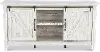 Dakota Pass White 66 TV Stand