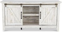 White 72 Inch TV Stand - Dakota Pass