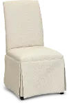 Cream Upholstered Dining Room Chair - Parsons
