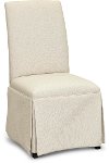 Cream Upholstered Dining Room Chair - Parsons