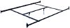 176EKBOLT Clearance King Size Bolt-On Bed Rails