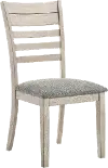 Clearance White Sands Chalk White Dining Room Chair