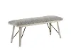 Clearance White Sands Chalk White Dining Bench