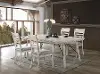 Clearance White Sands Chalk White 5 Piece Dining Set